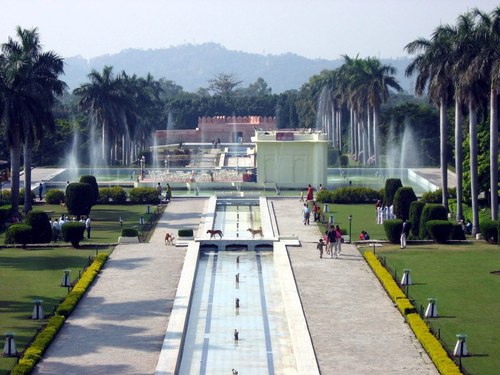 Pinjore garden of Chandigarh